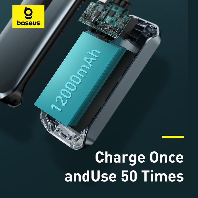 Baseus 1000A Portable Car Jump Starter Pack Booster Charger Battery Gift for Him Fast Deliver C02 Phone Holder T-Space Holder