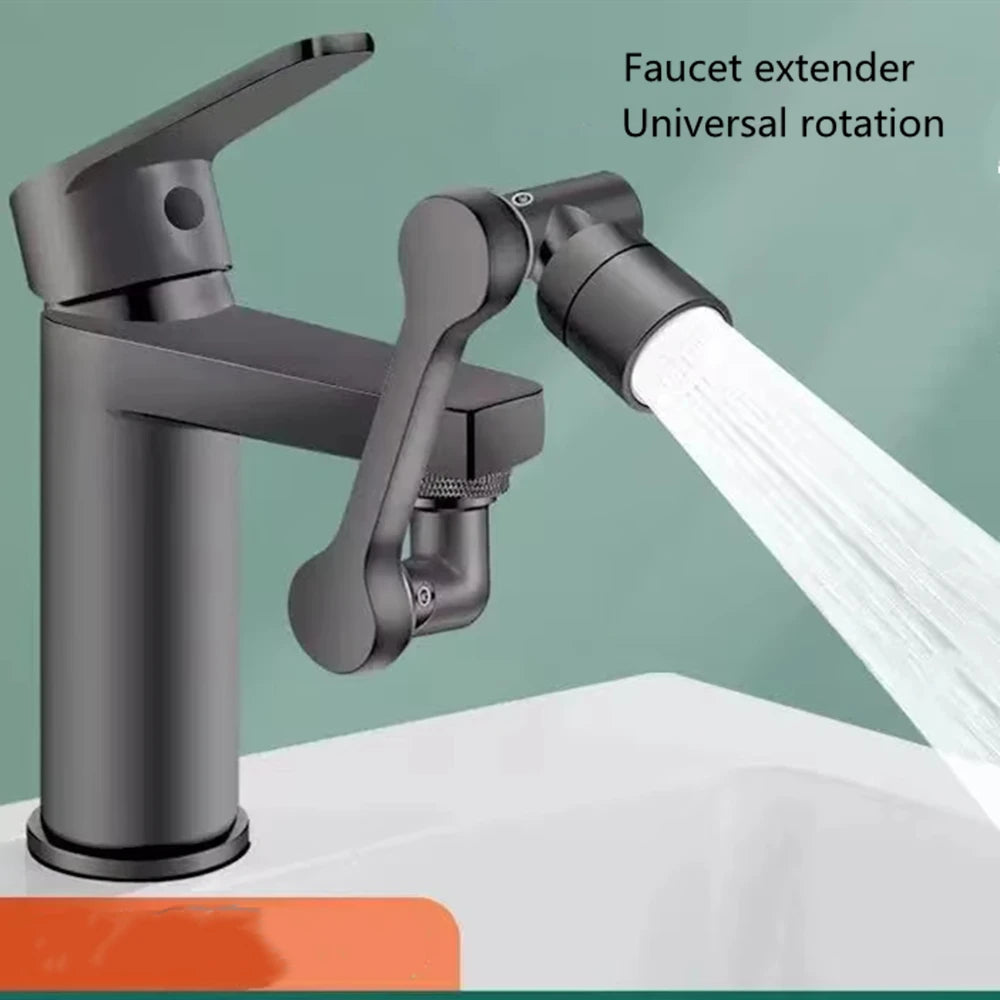 Heavy Metal Universal 1080° Rotation Faucet Sprayer Head for Kitchen Washbasin Extension Faucet Bubbler Sink Tap Splash Nozzle