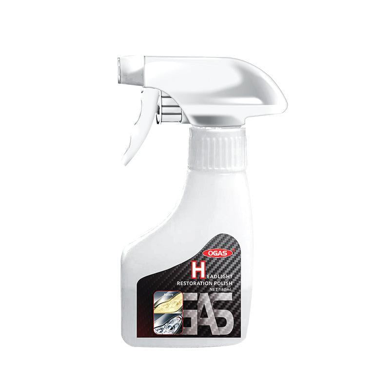 No Polishing,Atomization Cleaning,Car Headlight Renovation Repair Liquid,Car Light Crystal Plating Liquid Yellowing,Detergent Polishing Set, Car Maintenance,Car Beauty,Car Renovation.Sensiohome